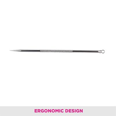 Beautiliss Professional Black head remover pointed 1's - Tweezers