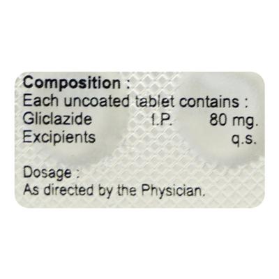 GLYTAS 80 Tablet 15's - Diabetes-Ant