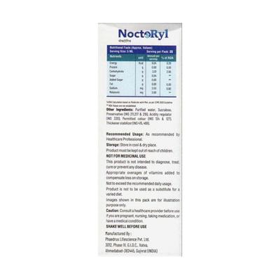 NOCTORYL NO ADDED SUGAR Syrup 100ml - Supplements-Sup