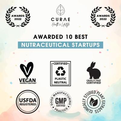 Curae Health Gut Biotix Probiotics and Prebiotics Capsules 60's - Digestive Health