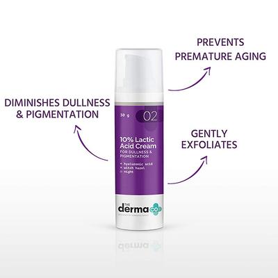 The Derma Co. 10% Lactic Acid Cream 30 gm - Face Moisturizers