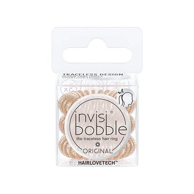 Invisibobble Original Bronze Of Beads 3's - Hair Clips/Bands