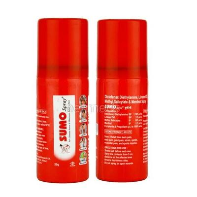 Sumo Spray 20gm - Pain relief-Nsa