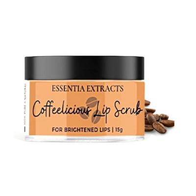 Essentia Extracts Coffeelicious Lip Scrub 15 gm - Lip Scrubs