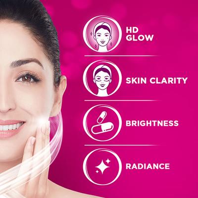 Fair & Lovely Glow & Lovely Advanced Multivitamin Skin Cream Essence Of 30 Vitamin Capsules 50 gm - Face Moisturizers