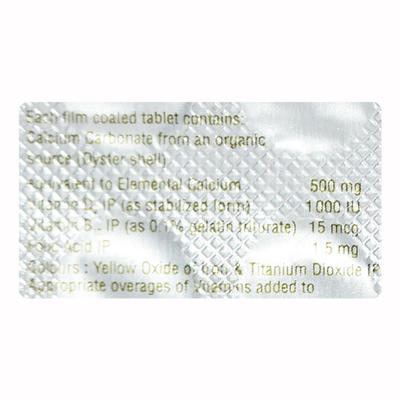 Ossopan D 1000 Tablet 10'S - Supplements-Vit