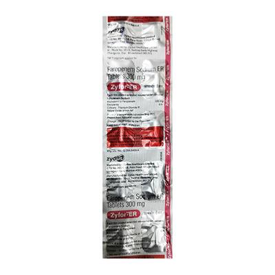 ZYFOR ER 300 Tablet 10's - Bacterial Infections-OBL