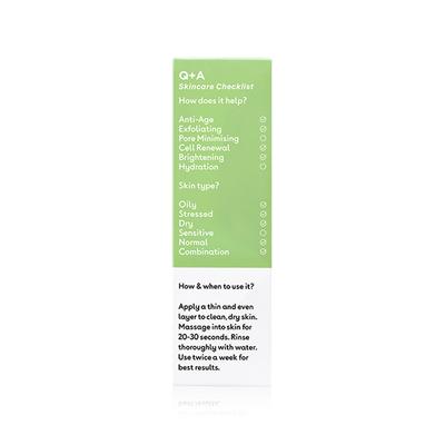 Q+A Apple AHA Exfoliating Gel 75 ml - Scrubs & Exfoliants
