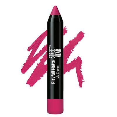Street Wear Playfull Matte Lip Crayon - Epic Rose 2.9 gm - Lip Crayons