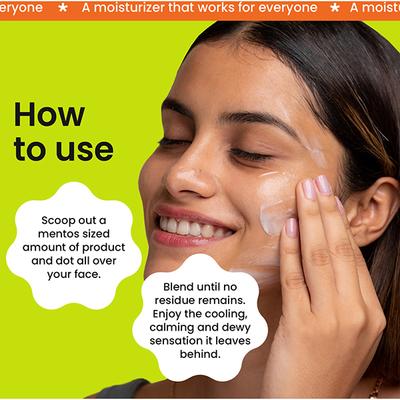 FAE Beauty Daily Dip Daily Moisturizer with Hyaluronic Acid,PGA ,Cica, and Ceramides for all Skin Types 50 ml - Face Moisturizers