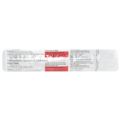 Vintor 40000IU Injection 1ml - Haematopoiesis-Hae
