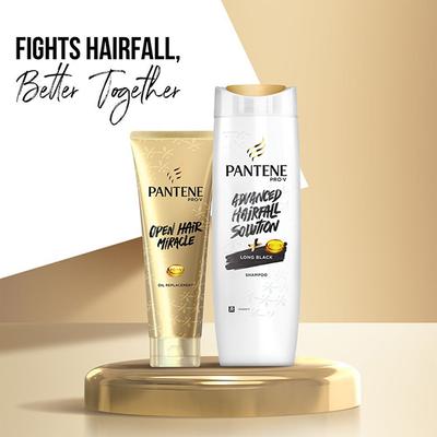 Pantene Advanced Hair Fall Solution Long Black Shampoo 340 gm - Shampoos