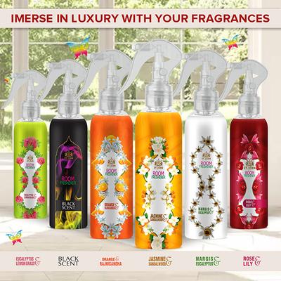 St. John Rose & Lily Room Freshener 250 ml + Eucalyptus & Lemongrass Room Freshener 250 ml + Jasmine & Sandalwood Room Freshener 250 ml - Men Deodorants/Roll-Ons