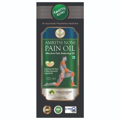 Amrith Noni Pain Oil 100 ml - Pain Relief (Ayush)