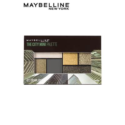 Maybelline New York City Mini Eyeshadow Palette, Urban Jungle 6.1 gm - Eyeshadow, Bases & Primers