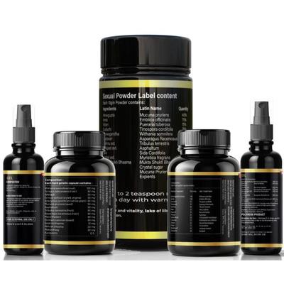 Zenius Xtra Power Gold Powder 100 gm + Xtra Power Gold Intimate Gel 50 ml + Xtra Power Gold Capsule (Night) 30's + Xtra Power Gold Capsule (Morning) 30's + Xtra Power Gold Booster Oil 50 ml 1's - Other Supplements