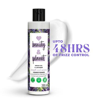 Love Beauty And Planet Argan Oil and Lavender Paraben Free Smooth and Serene Conditioner 200 ml - Conditioners