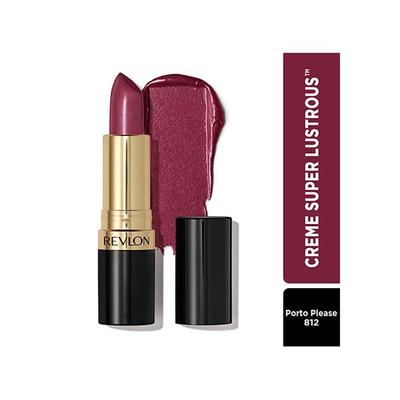 Revlon Super Lustrous Lipstick- Creme-Porto Please 4.2 gm - Lipsticks
