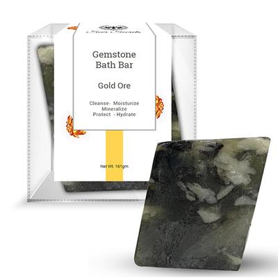 Seer Secrets Gold Ore Gemstone Bath Bar 160 gm - Soaps