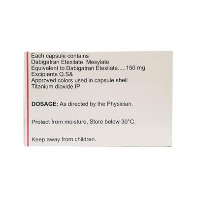 Dabifib 150mg Capsule 10'S - Blood Clot-Ant