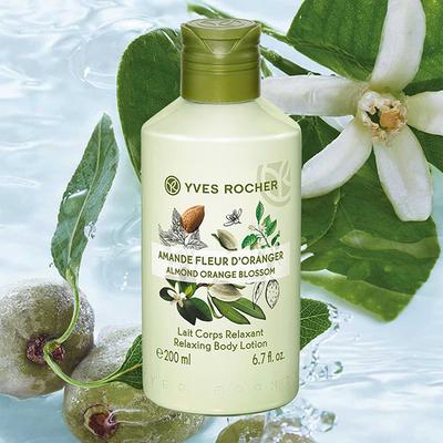 Yves Rocher Relaxing Body Lotion Almond Orange Blossom 200 ml - Lotions & Creams