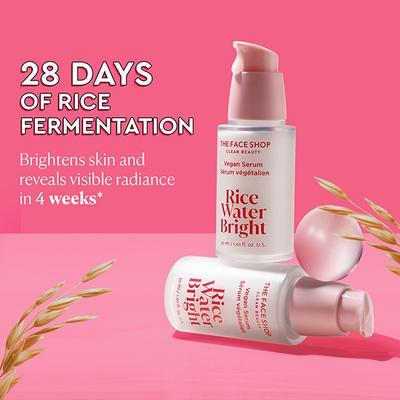 The Face Shop Rice Water Bright Vegan Serum 30 ml - Essences