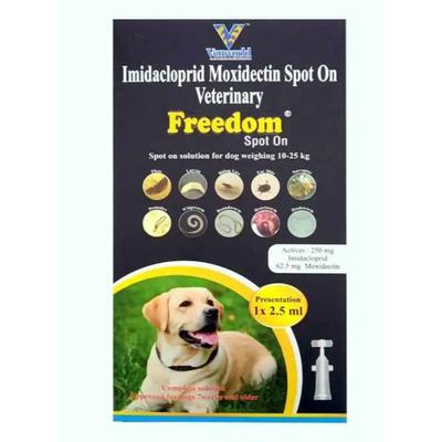 Venkys Freedom spot on 2.5 ml - Pet Healthcare
