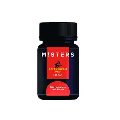 Misters Safed Musli Pro For Men Capsules 60's - Speciality Medicines