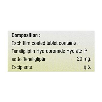 TENEVAG 20 Tablet 10's - Diabetes-Ant