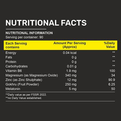 Healthvit ZMA Plus Capsule 60's - Workout Essentials