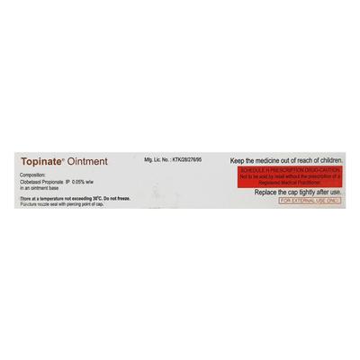 Topinate Ointment 15gm - Skin Infections-Toc