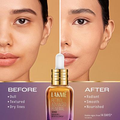 Lakme Retinol Advanced Renewal Serum 30 ml - Dark Circle & Wrinkle Busters