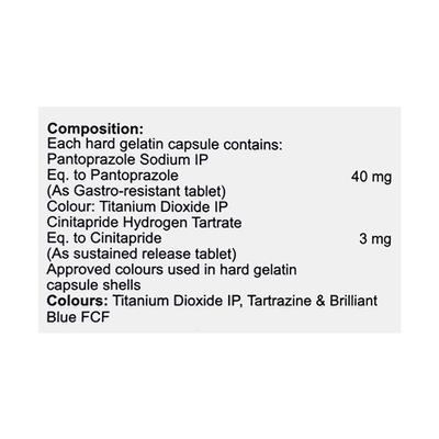 PANTAFOL CT Capsule 10's - Ulcer/Reflux/Flatulence-Aaa