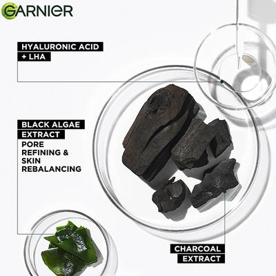 Garnier Skin Black Serum Mask - Pure Charcoal 28 gm - Masks & Peels