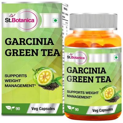 StBotanica Garcinia Green Tea - 90 Veg Caps 1's - Teas