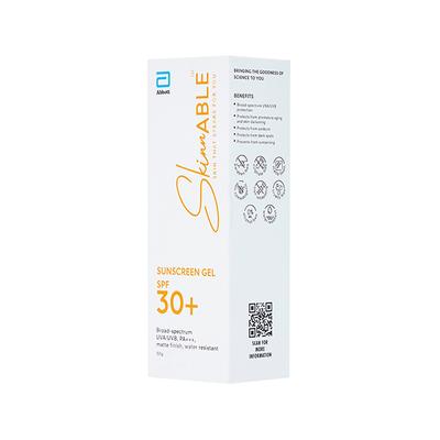 SKINNABLE SPF 50+ UVA/UVB PA +++ Sunscreen Gel 50g - Sun Protectors-Emo