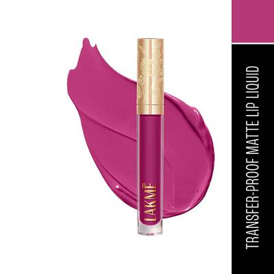 Lakme Rouge Bloom Matte Lip Liquid Iconic Iris 501 3.5 ml - Liquid Lipsticks