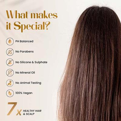 Wildly Pure Goodbye Hair Fall Shampoo Conditioner Combo Blend of 12 Oil Hibiscus Shea Toxin 20 200Ml + 300Ml 1's - Dry Shampoos & Conditioners