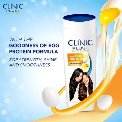 Clinic Plus Strength & Shine with Egg protein Shampoo 175 ml - Shampoos