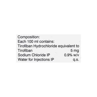 Tirofuse 5mg Infusion 100ml - Bleeding Disorders-AAF