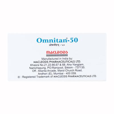 Omnitan 50mg Tablet 15'S - Hypertension-Ang