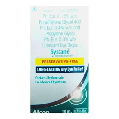 SYSTANE HYDRATION PF LUBRICANT Eye Drops 10ml - Dry Eye-Olt