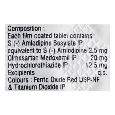 Asomex OH Tablet 10'S - Hypertension-Ang