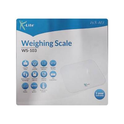 X-Life Weighing Scale (WS-103) - Weighing Scale