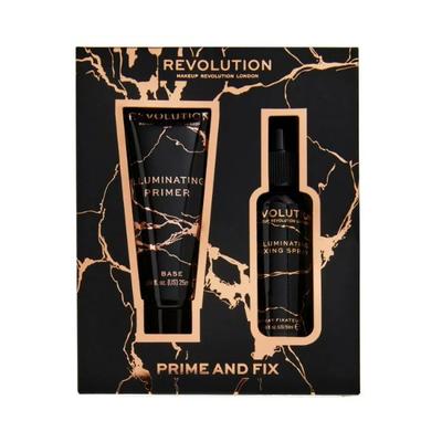 Makeup Revolution Illuminating Prime & Fix Duo 75ml - Setting Spray