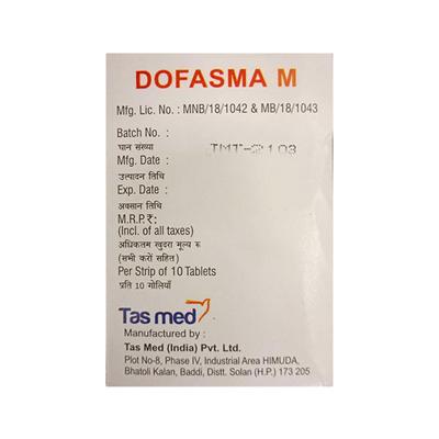 DOFASMA M Tablet 10's - Asthma/COPD-Ast