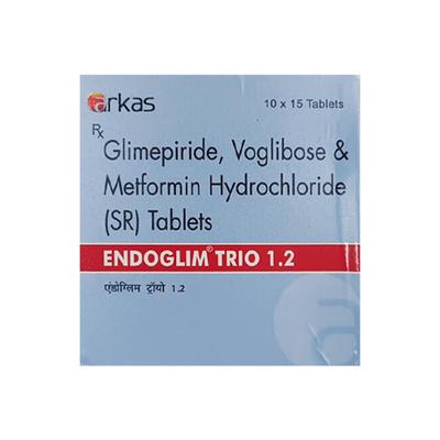 ENDOGLIM TRIO 1.2 Tablet 15's - Diabetes-Ant