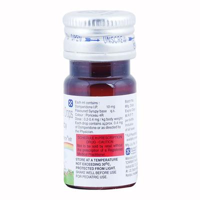 Domstal Baby Delicious Strawberry Flavour Drops 5ml - Gastro Intestinal Motility Disorders-GIT