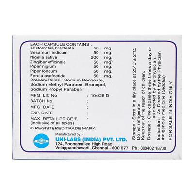 Mensovit Plus Capsule 6'S - Ayurvedic Medicine-AYU