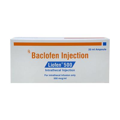 Liofen 500mg Injection 20ml - Muscle Cramps/Spasticity-Mus